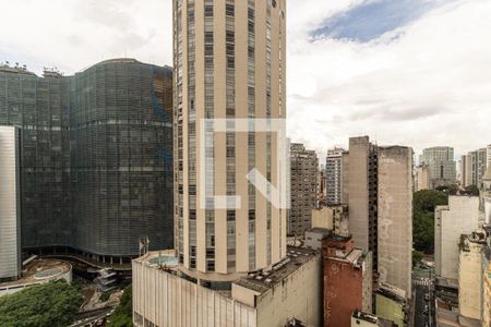 Vista do Studio de kitnet/studio para alugar com 1 quarto, 26m² em República, São Paulo