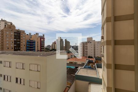Vista da sala de apartamento à venda com 1 quarto, 38m² em Centro, Campinas