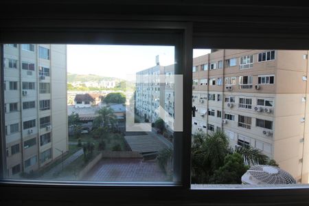 Vista da sala de apartamento para alugar com 1 quarto, 44m² em Partenon, Porto Alegre