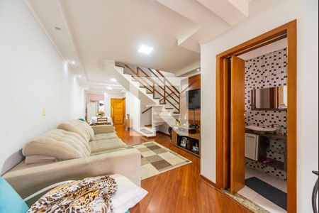 Sala de casa à venda com 3 quartos, 196m² em Vila Bela Vista, Santo André