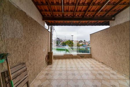 Varanda da Sala de casa à venda com 3 quartos, 196m² em Vila Bela Vista, Santo André