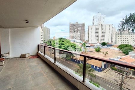 Varanda da Sala de apartamento à venda com 4 quartos, 130m² em Centro, Campinas