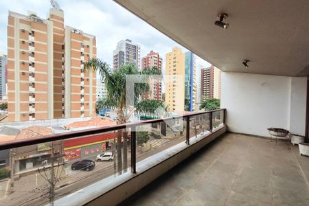 Varanda da Sala de apartamento à venda com 4 quartos, 130m² em Centro, Campinas