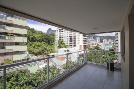 Varanda da Sala de apartamento para alugar com 5 quartos, 225m² em Botafogo, Rio de Janeiro