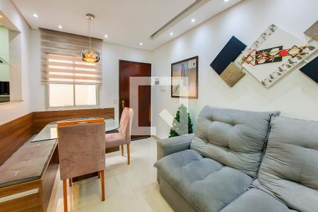 Sala de apartamento à venda com 2 quartos, 65m² em Nova Petrópolis, São Bernardo do Campo