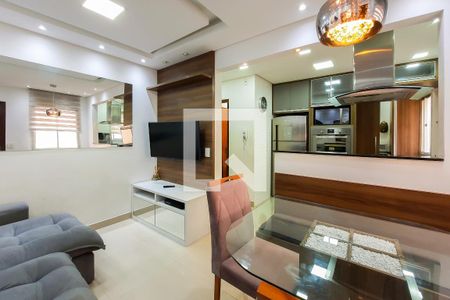 Sala de apartamento à venda com 2 quartos, 65m² em Nova Petrópolis, São Bernardo do Campo
