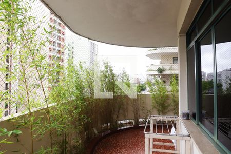 Varanda da Sala de apartamento à venda com 4 quartos, 160m² em Campos Elíseos, São Paulo