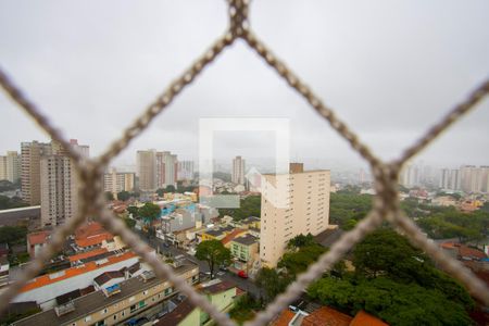 Vista da sala de apartamento à venda com 3 quartos, 95m² em Vila Assunção, Santo André