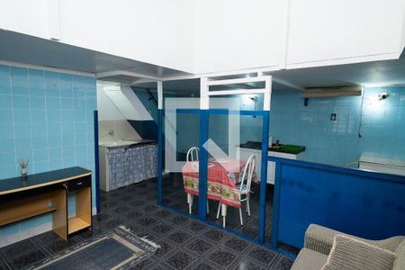 Sala de apartamento para alugar com 1 quarto, 37m² em Assunção, São Bernardo do Campo