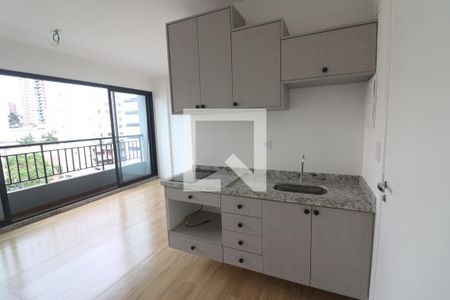 Cozinha  de apartamento para alugar com 1 quarto, 25m² em Santana, São Paulo