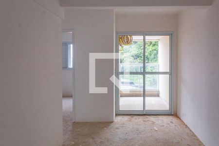 Sala de apartamento para alugar com 2 quartos, 52m² em Parque Enseada, Guarujá