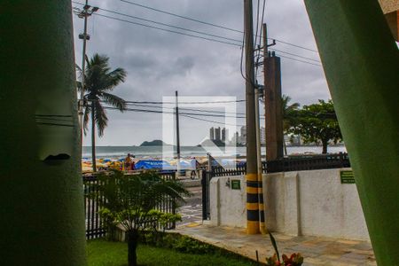 Vista Sala de apartamento para alugar com 2 quartos, 74m² em Centro, Guarujá