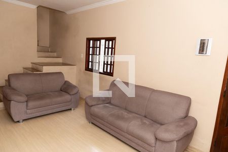 Sala de estar de casa à venda com 3 quartos, 134m² em Jardim Bom Clima, Guarulhos