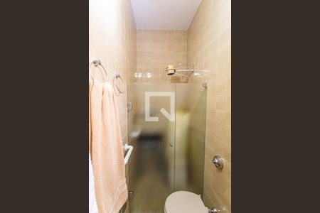 Banheiro da Suíte de apartamento à venda com 3 quartos, 110m² em Santa Efigênia, Belo Horizonte