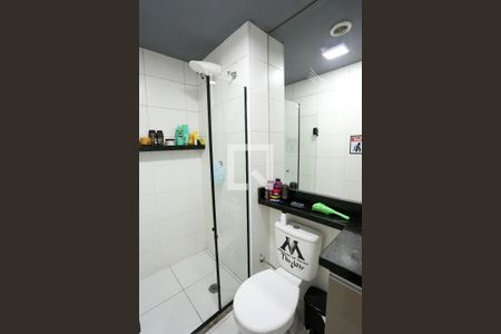 Banheiro da Suíte  de apartamento à venda com 1 quarto, 35m² em Vila Penteado, São Paulo