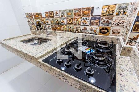 Cozinha de kitnet/studio para alugar com 1 quarto, 25m² em Centro, Rio de Janeiro