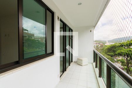 Varanda da Sala 1 de apartamento à venda com 4 quartos, 200m² em Freguesia (jacarepaguá), Rio de Janeiro