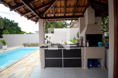 Churrasqueira de casa para alugar com 3 quartos, 180m² em Nova Campinas, Campinas