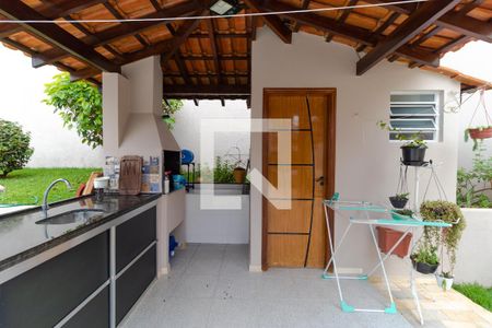 Churrasqueira de casa para alugar com 3 quartos, 180m² em Nova Campinas, Campinas