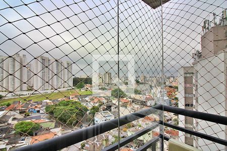 Vista da Varanda gourmet de apartamento à venda com 2 quartos, 58m² em Vila Gonçalves, São Bernardo do Campo