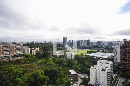Vista de apartamento à venda com 1 quarto, 76m² em Paraíso do Morumbi, São Paulo