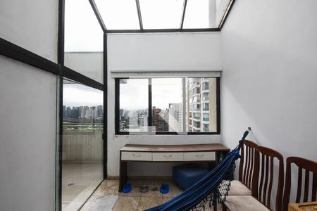 Varanda de apartamento para alugar com 1 quarto, 76m² em Paraíso do Morumbi, São Paulo