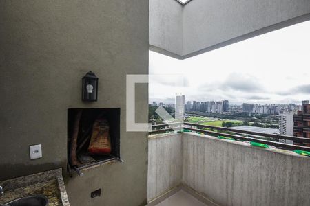 Varanda de apartamento para alugar com 1 quarto, 76m² em Paraíso do Morumbi, São Paulo