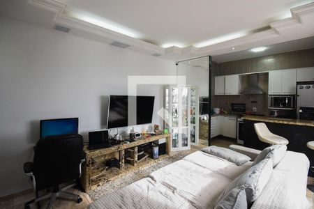 Sala de apartamento para alugar com 1 quarto, 76m² em Paraíso do Morumbi, São Paulo