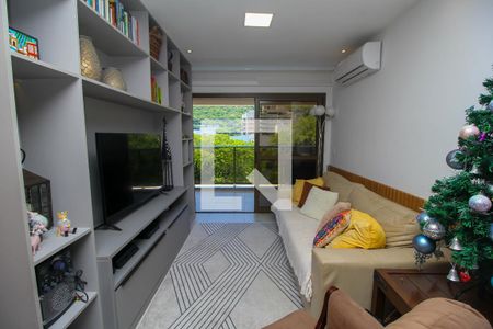 Sala de Estar de apartamento para alugar com 3 quartos, 113m² em Botafogo, Rio de Janeiro