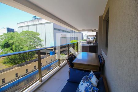 Varanda gourmet de apartamento para alugar com 3 quartos, 113m² em Botafogo, Rio de Janeiro