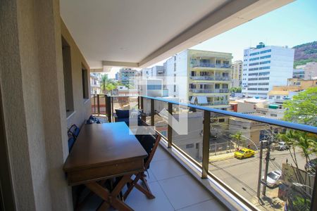 Varanda gourmet de apartamento para alugar com 3 quartos, 113m² em Botafogo, Rio de Janeiro