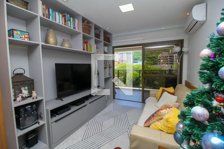 Sala de Estar de apartamento para alugar com 3 quartos, 113m² em Botafogo, Rio de Janeiro