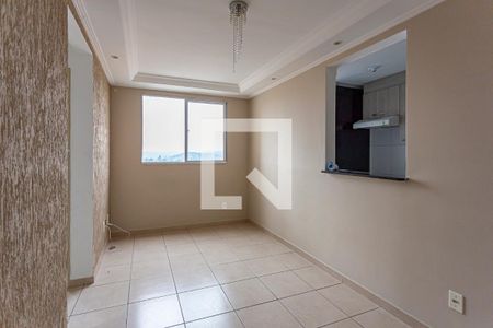 Sala de apartamento para alugar com 2 quartos, 56m² em Parque São Vicente, Santo André