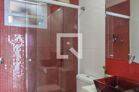 Lavabo de apartamento para alugar com 3 quartos, 177m² em Jardim Tres Marias, Guarujá