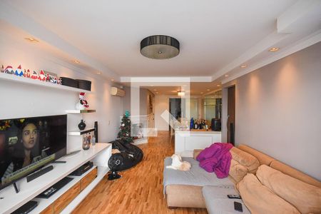 Sala de apartamento à venda com 3 quartos, 128m² em Paraíso do Morumbi, São Paulo