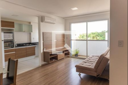 Apartamento para alugar com 67m², 1 quarto e 2 vagasSala com Varanda