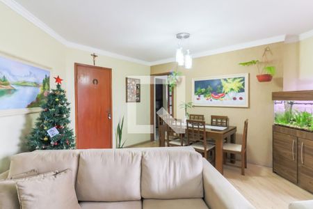 Sala de apartamento à venda com 2 quartos, 76m² em Jardim Henriqueta, Taboão da Serra