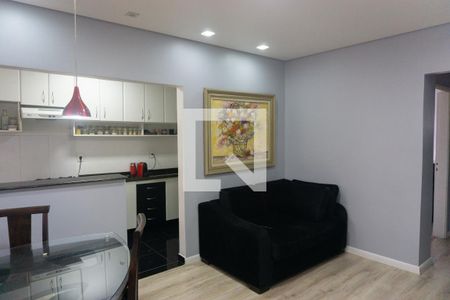 Sala de apartamento para alugar com 1 quarto, 50m² em Bela Vista, São Paulo