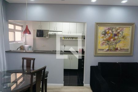 Sala de apartamento para alugar com 1 quarto, 50m² em Bela Vista, São Paulo