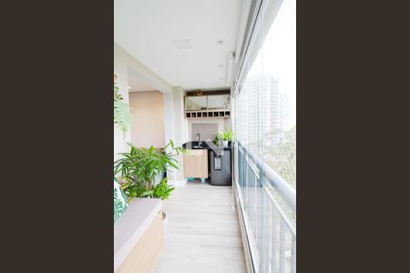 Varanda gourmet de apartamento à venda com 3 quartos, 69m² em Vila Andrade, São Paulo