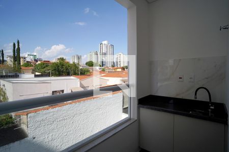 Varanda da Sala de apartamento para alugar com 1 quarto, 50m² em Vila Independencia, Sorocaba