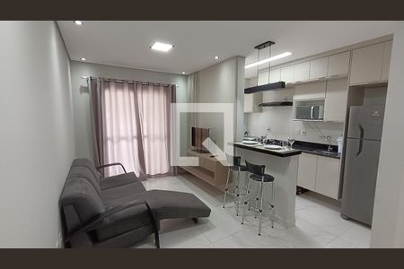 Sala de apartamento para alugar com 1 quarto, 50m² em Vila Independencia, Sorocaba