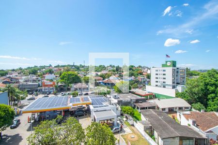 Vista da sala de kitnet/studio para alugar com 1 quarto, 53m² em Tristeza, Porto Alegre