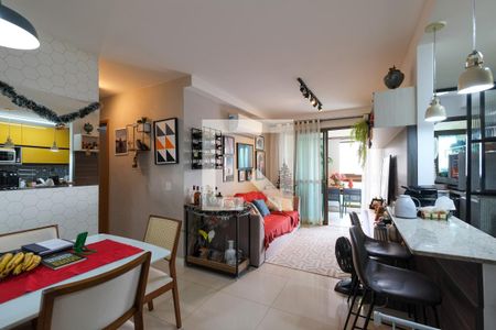Sala/Cozinha de apartamento à venda com 2 quartos, 67m² em Rio Comprido, Rio de Janeiro