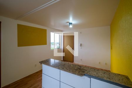 Sala/Cozinha de apartamento à venda com 2 quartos, 44m² em Vila Nova, Porto Alegre