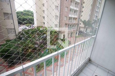 Varanda da Sala de apartamento à venda com 3 quartos, 64m² em Brás, São Paulo