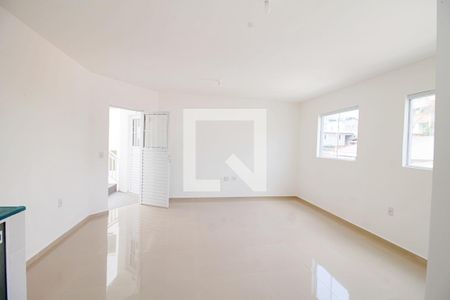 Sala/Cozinha de kitnet/studio para alugar com 1 quarto, 43m² em Parque Pinheiros, Taboão da Serra
