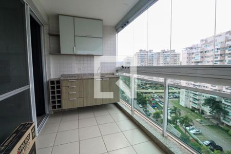 Varanda de apartamento para alugar com 2 quartos, 75m² em Jacarepaguá, Rio de Janeiro