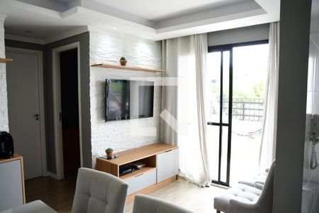 Sala de apartamento para alugar com 2 quartos, 52m² em Jardim Ísis, Cotia