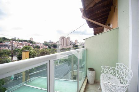 Varanda do Quarto 1 - Suíte de casa à venda com 3 quartos, 125m² em Chácara Inglesa, São Paulo